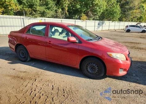 2010 Toyota Corolla Base из США, поврежденный, VIN 2T1BU4EEXAC295043